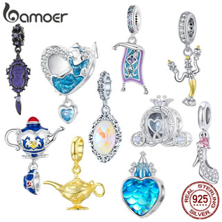 Bamoer 925 Prata Esterlina Charme Conto De Fadas Princesa Pingente Acessórios Série Para Pulseira DIY em Oferta na Shopee