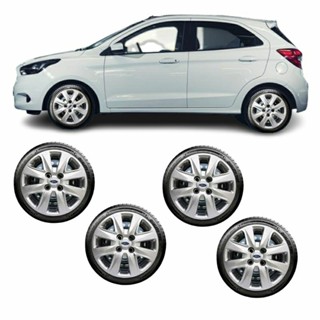 Jogo 4 calotas Ford Ka Fiesta aro 14 em Oferta na Shopee