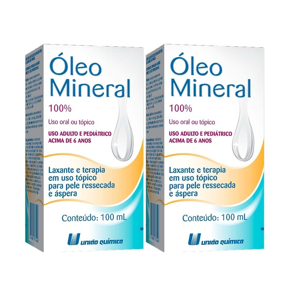 Kit 2 und Oleo Mineral Liquido 100ml Uniao Quimica em Oferta na Shopee