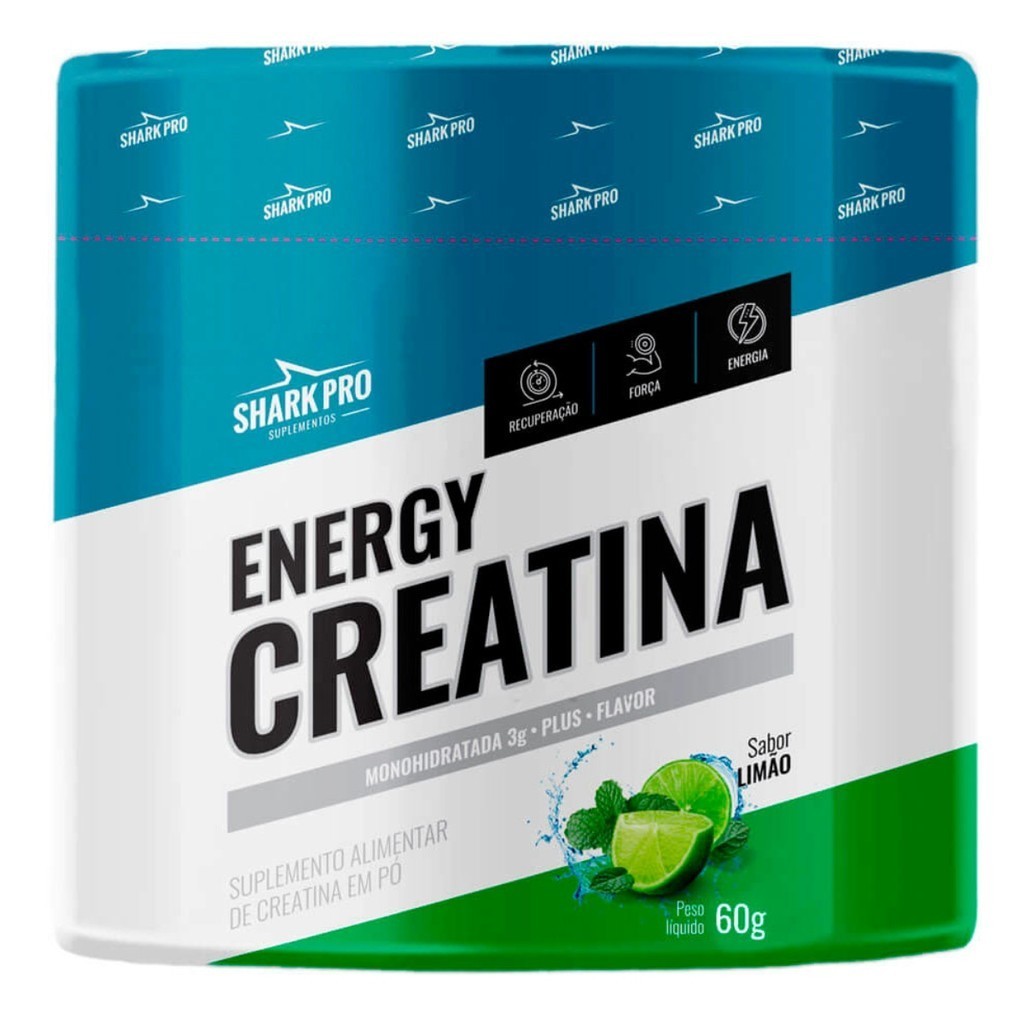 Energy Creatina Pote 60g Shark Pro