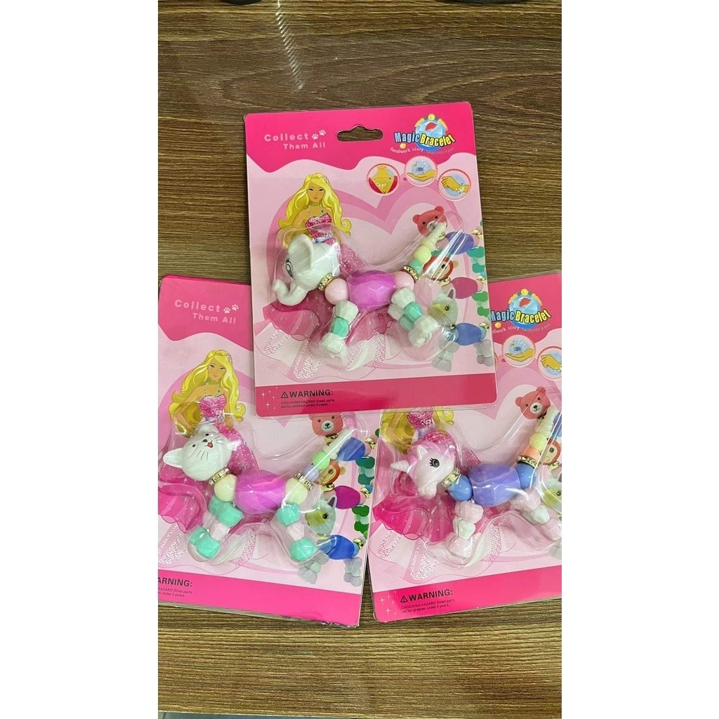 Brinquedos Pulseira Para Crianças Bracelete Animais Mágicos TorçãoA-E