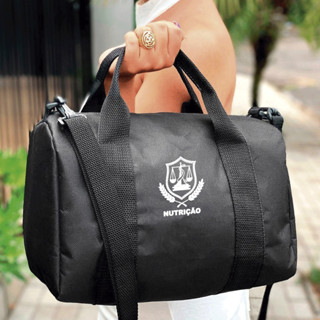 Mala Academia - NUTRIÇÃO - Feminina Masculina Fit Esporte Mala Malinha Fut Unissex EleganceBags em Oferta na Shopee