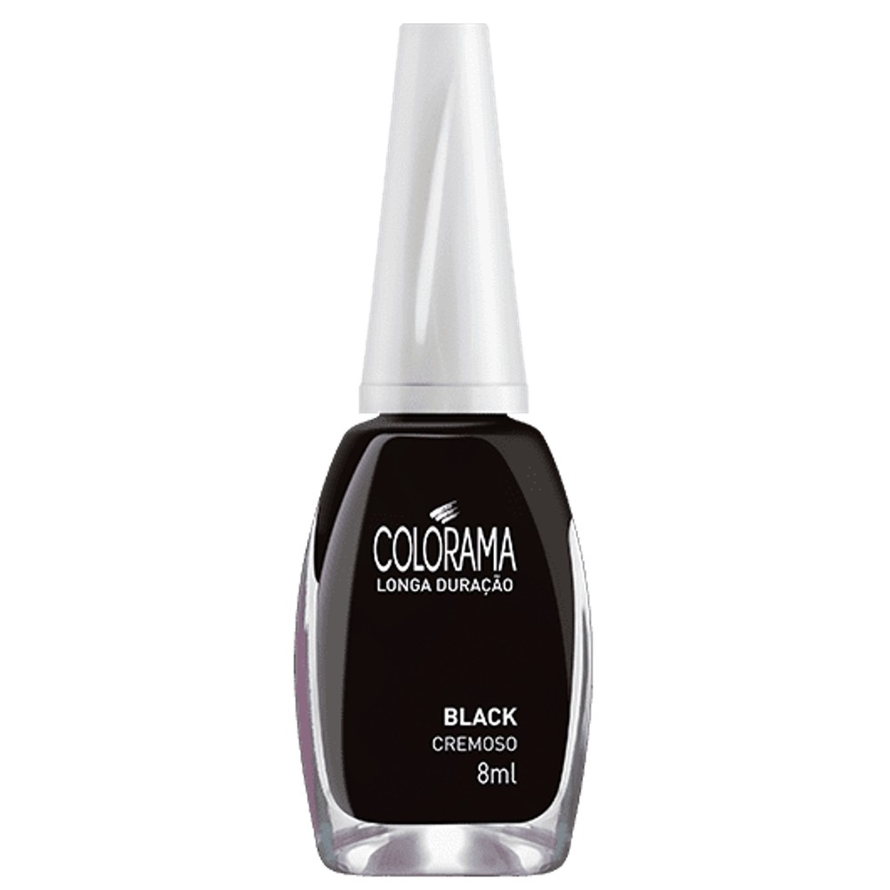 Esmalte Cremoso Colorama Black 8ml