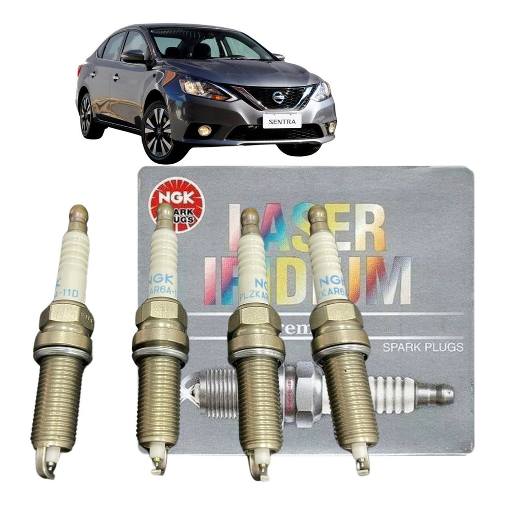 Vela Ignição Ngk Gran Livina Versa March Kicks Tiida Sedan Sentra Fluence 1.6 2.0 16v 2007 à 2015