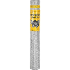 Tela Metálica Galinheiro Hex Malha 2'' BWG23 1,8m 50m Vonder