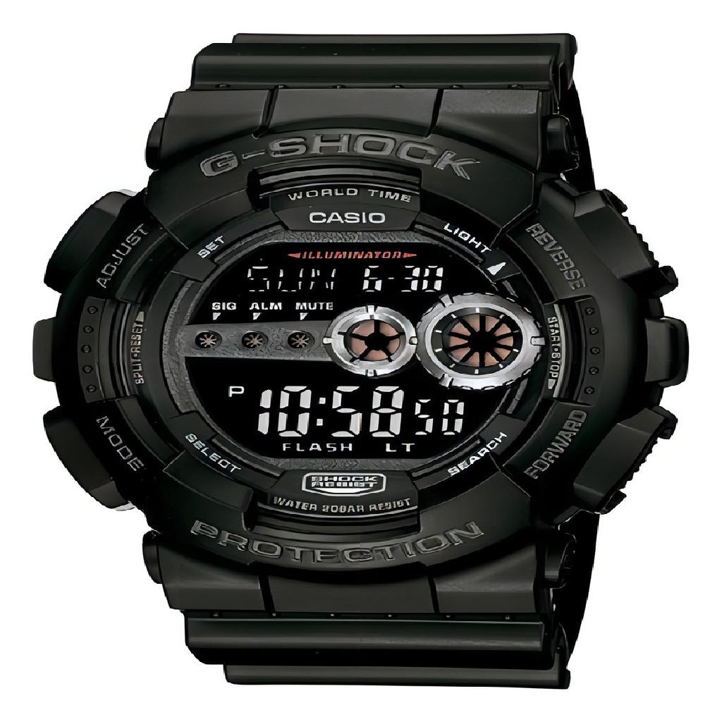 Relógio Casio G-shock Gd-100-1bdr Masculino Preto