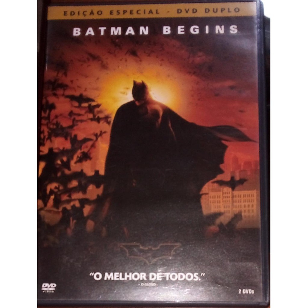 DVD Original - Batman Begins - EDIÇÃO ESPECIAL - DVD DUPLO(2005)