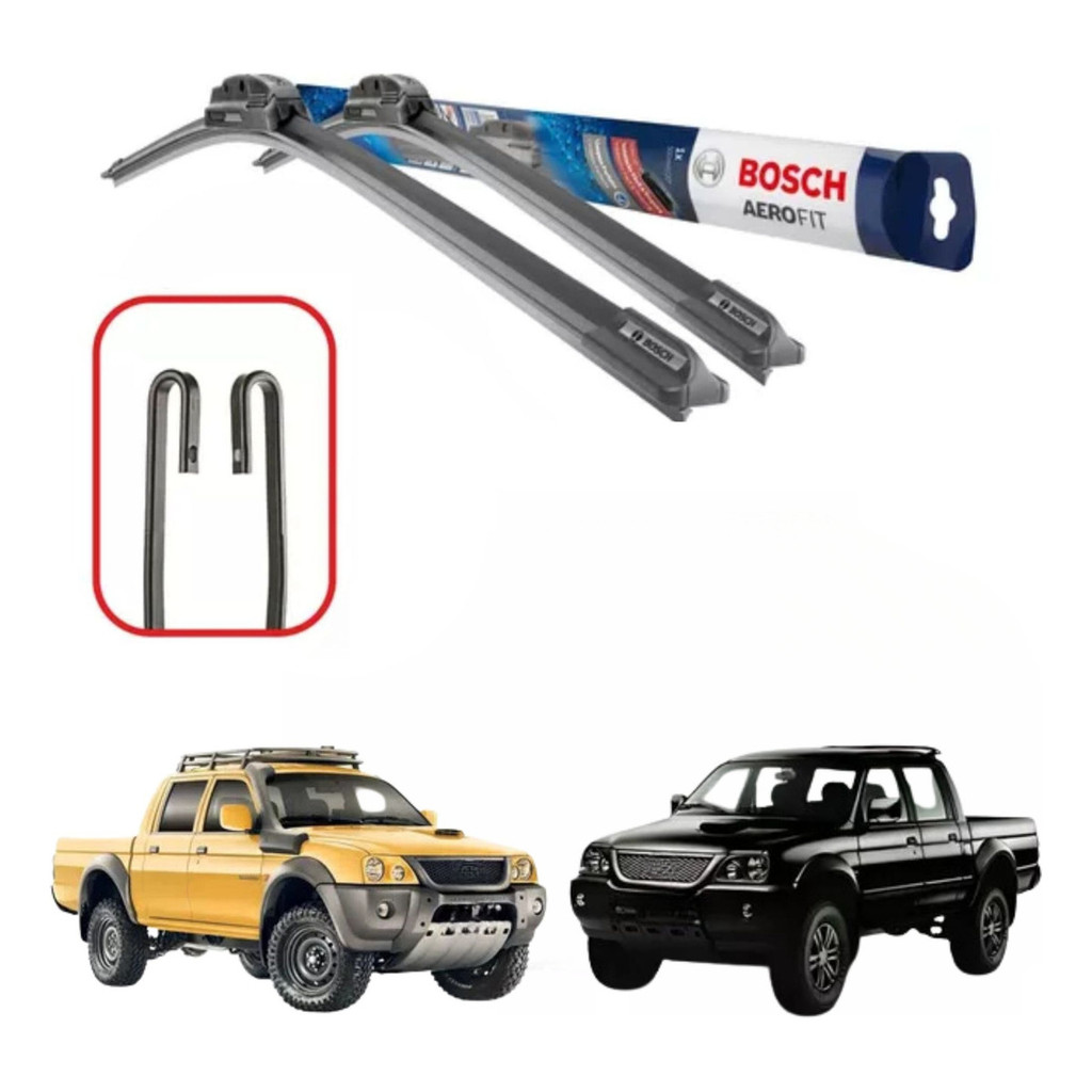 Palheta Bosch Limpador L200 Sport Savana Outdoor 2004 A 2012 em Oferta na Shopee