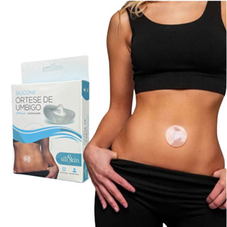 Ortese Umbigo Autocolante Anatômica Silicone 100% Grau Médico - Siliskin em Oferta na Shopee