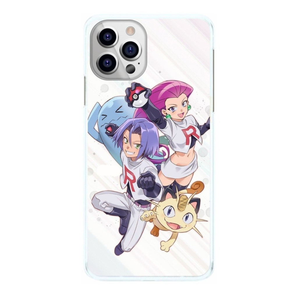 Capinha Equipe Rocket Woobufett Jessie e James Capa de Celular