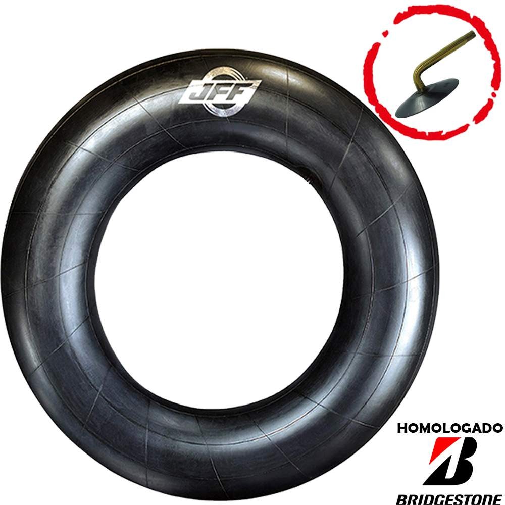 Câmara de Ar 700-12 Aro 12 Bico Metal Tr75a Jff Homologado Bridgestone