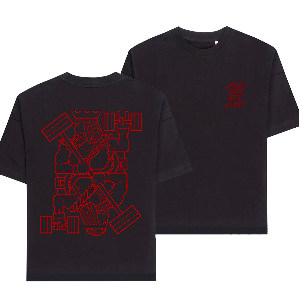 Camiseta Oversized Streetwear Masculina Feminina Camisa 100% Algodão Academia Treino Personalizado Estampada