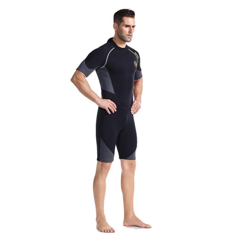 Roupa de mergulho masculina ZCCO 1.5mm de Neoprene de uma peça quente ykk zíper mergulho surf