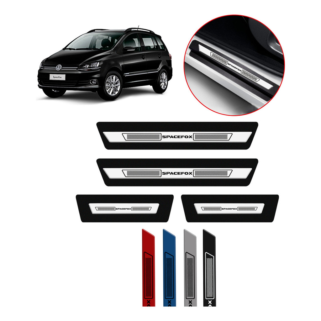 Soleira Pintada Cor Prata Egito Volkswagen Spacefox