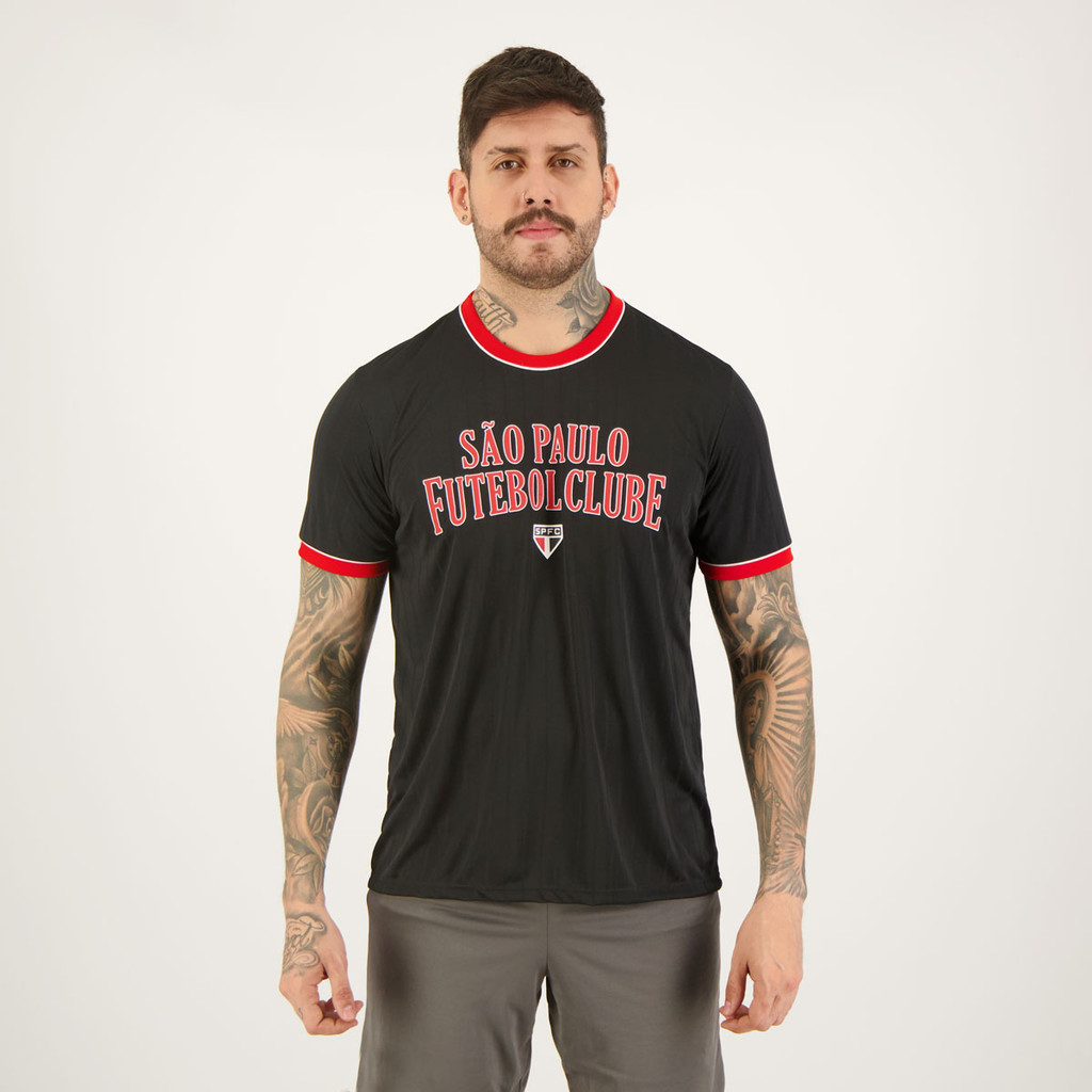 Camisa São Paulo Apprentice Preta - Sports & Outdoors