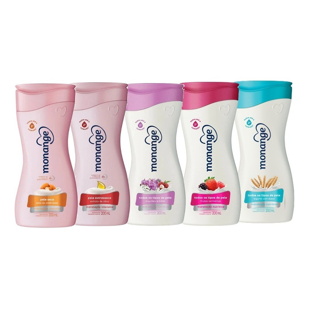 Hidratante Corporal Monange — escolha sua fragrância 200ml
