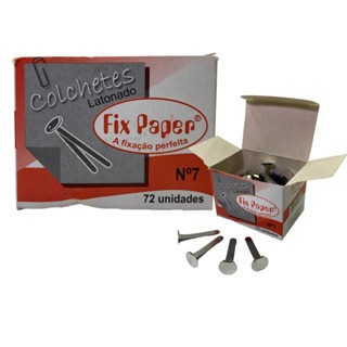 Colchete Latonado N°7 Caixa Com 72 unidades em Oferta na Shopee