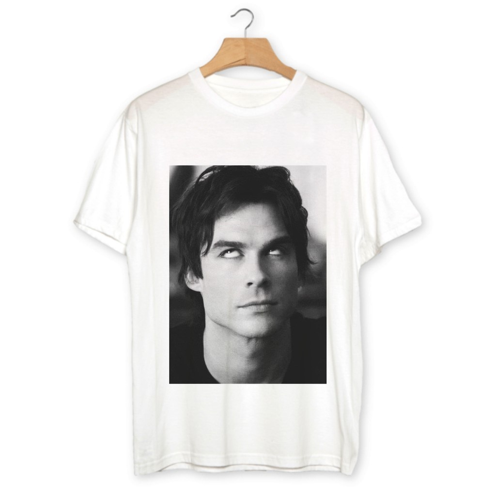 Camiseta Damon Salvatore Vampire Diaries B982