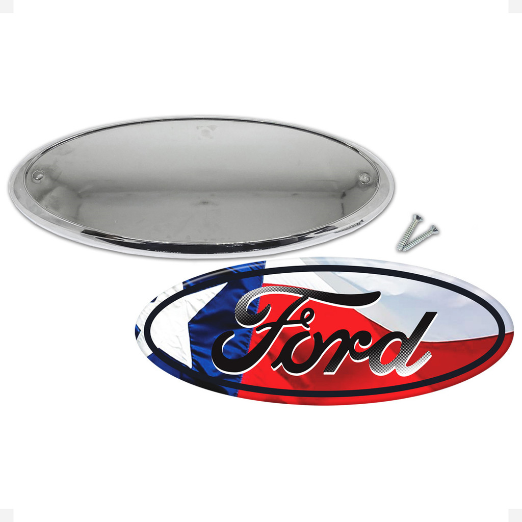 Emblema Da Grade Texas Compatível Com F-250/ F-350/ F-4000 Genérico