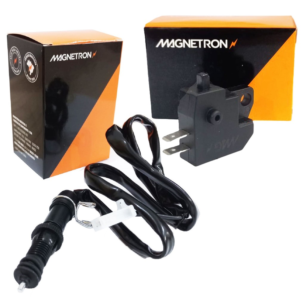 Kit Stop Freio Nxr 160 Bros Esdd 2020-2024 Interruptores de Freio Diant + Tras Magnetron em Oferta na Shopee