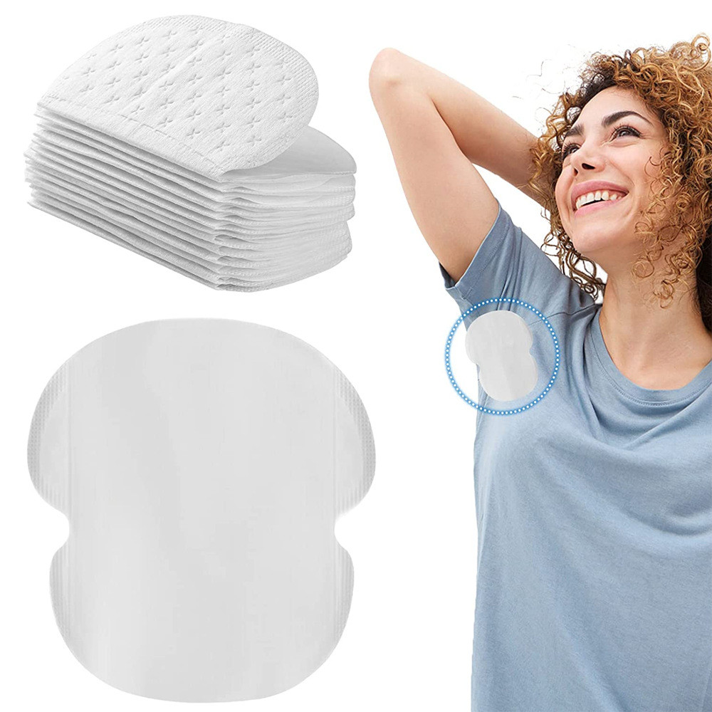 Jy10 Peças Adesivo De Suor Nas Axilas Ultrafino Respirável Absorvente Almofada Invisível Anti
