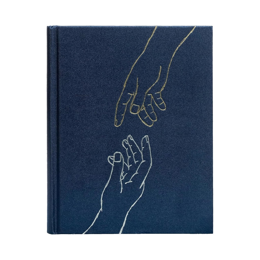 Bíblia Sagrada NVI Espaço para Anotações Leitura Perfeita | Capa Dura | Tecido Azul | Mãos Que Oram em Oferta na Shopee