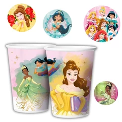 8~40 COPO PAPEL FESTA PRINCESAS DISNEY 180ML REGINA (CHOCO)