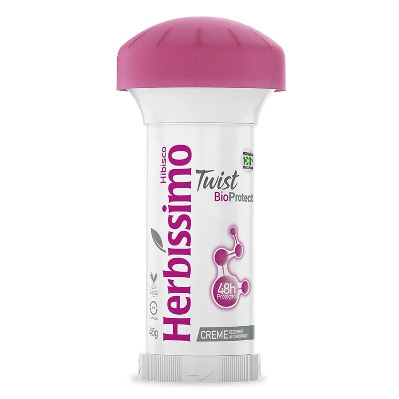Desodorante Stick Herbíssimo Hibisco 45g - Beauty