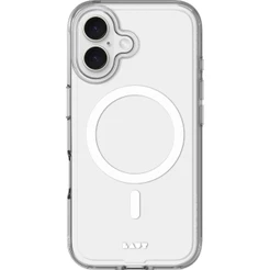 Capa para iPhone 16 Transparente Reforçada Com Carregamento Magnético, Anti-Amarelamento, Laut