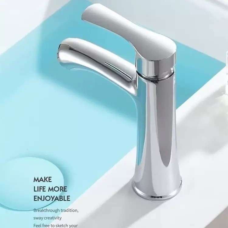 Detalhes do torneira para banheiro inox metal bancada Torneira fria simples para lavatório Promoção