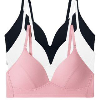 Kit 3 Sutiã Com Bojo Soft Básico Feminino Top Confortável Academia Alça Fina Adulto Soutien Sem Aro em Oferta na Shopee