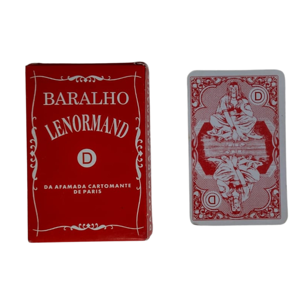 BARALHO LENORMAND CARTOMANTE DE PARIS em Oferta na Shopee