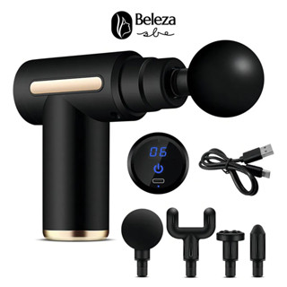 Massageador elétrico portátil de alta frequência massagem muscular profissional relaxamento em Oferta na Shopee