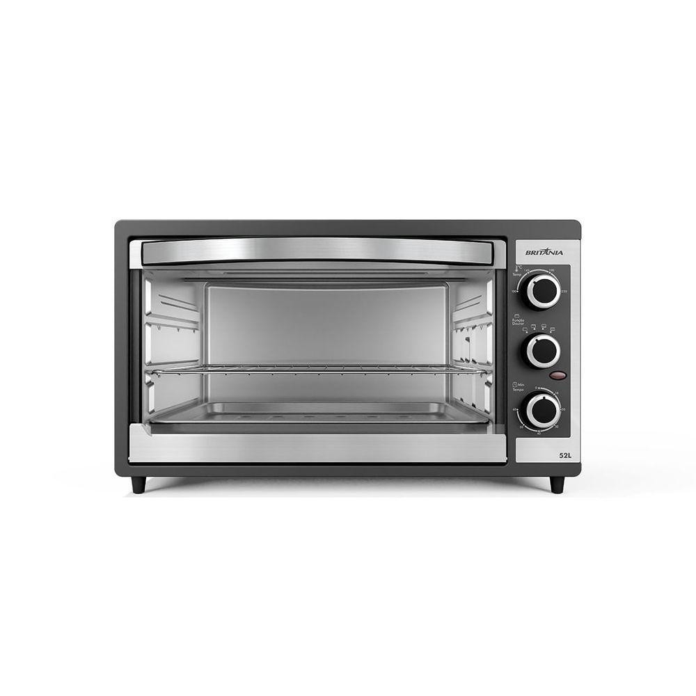 Forno Elétrico Britânia BFE55P Dupla Resistência 52L 110V