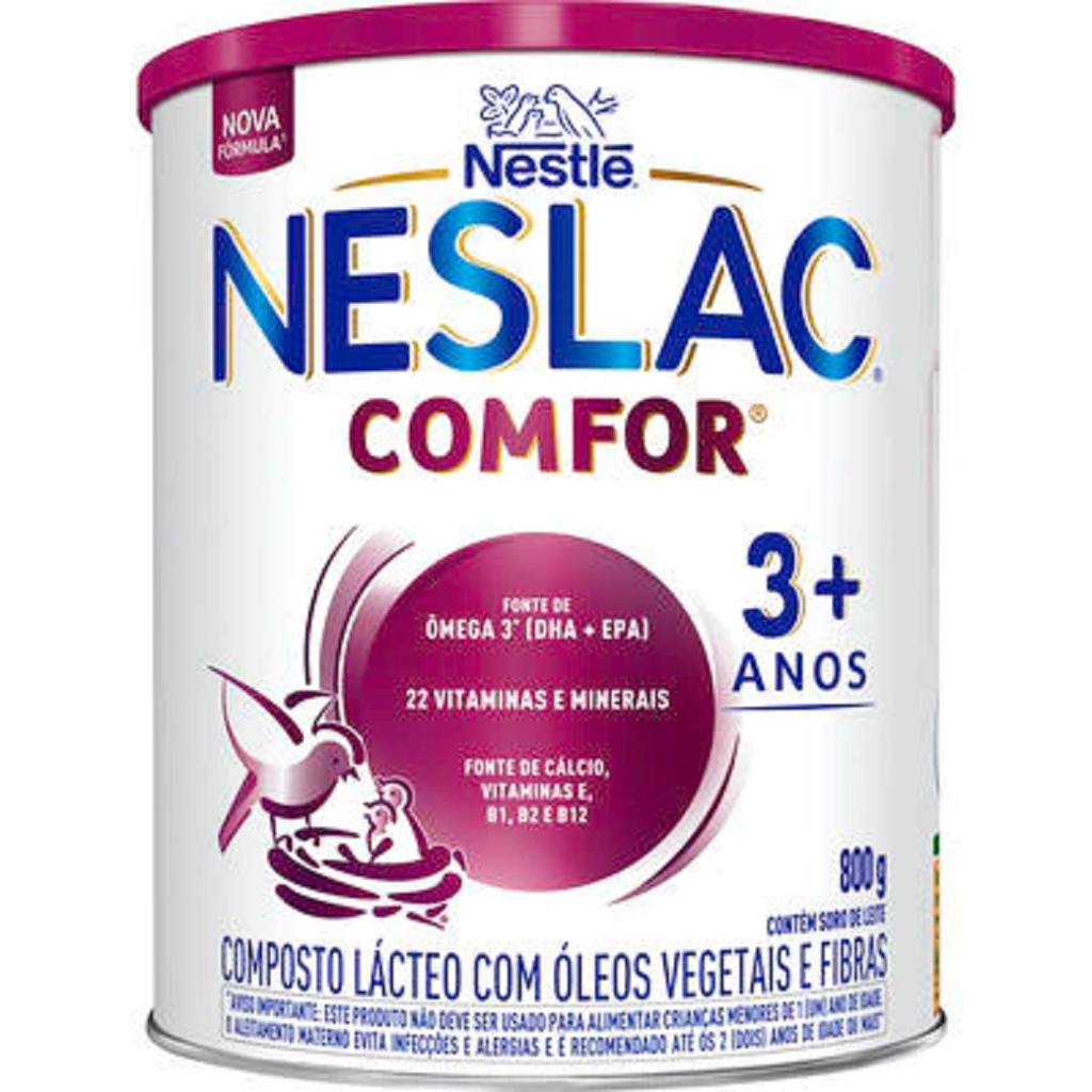 Fórmula Infantil Neslac Comfort 3+ 800g - Nestle