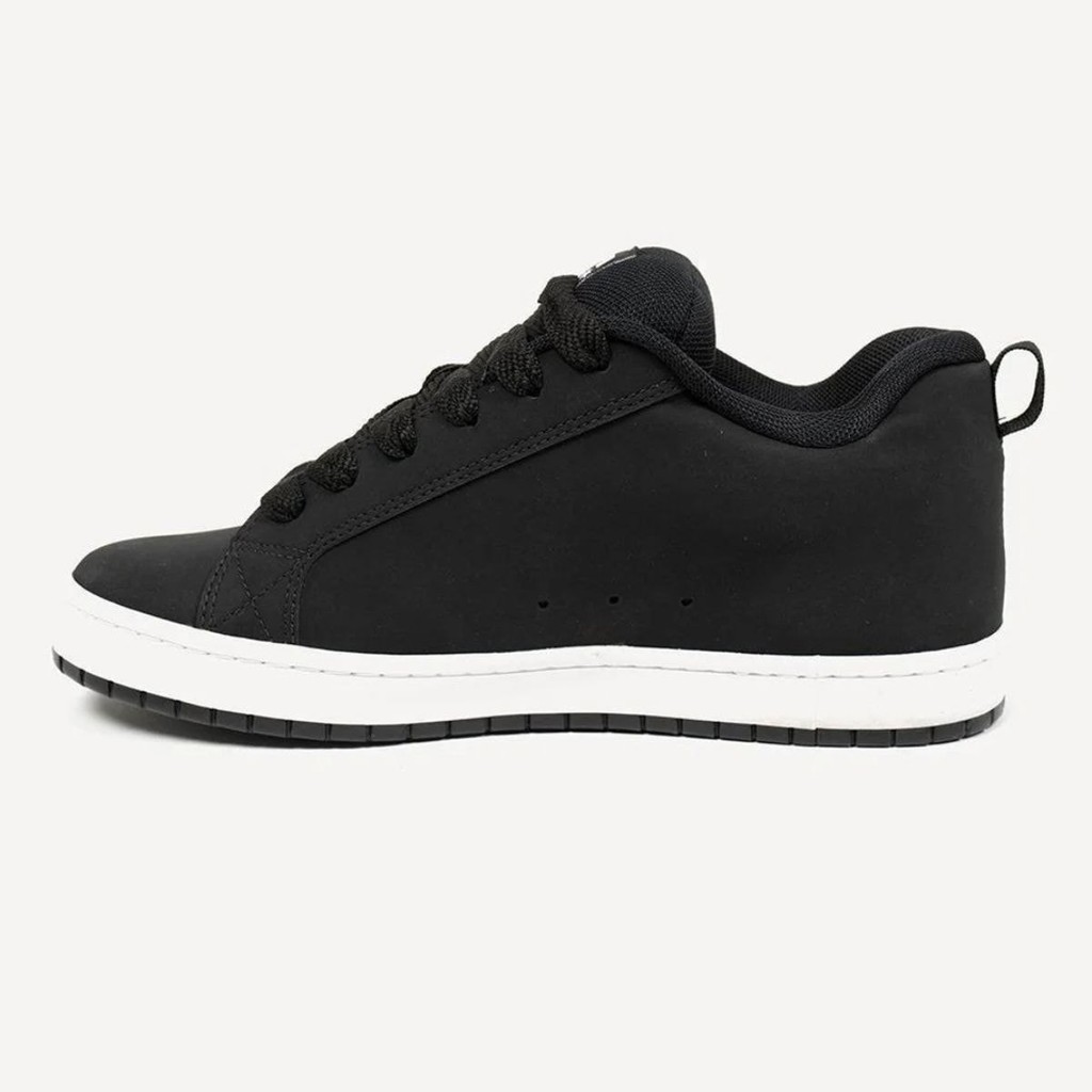 Detalhes do Tênis Dc Shoes Court Graffik SD Black White