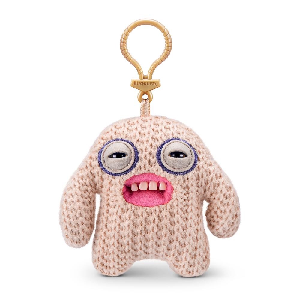 Chaveiro de Pelúcia Fuggler Key Rings 13cm - Bege em Oferta na Shopee