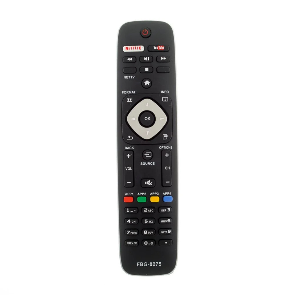 Controle Remoto Compatível Para SmartTV Philips LED FBG 8075