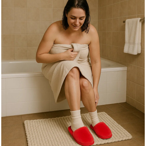 Pantufa Lã Pelúcia Sapato Sandália Tênis Bota Aquecer Pé Frio Chinelo Inverno Sandália Inverno