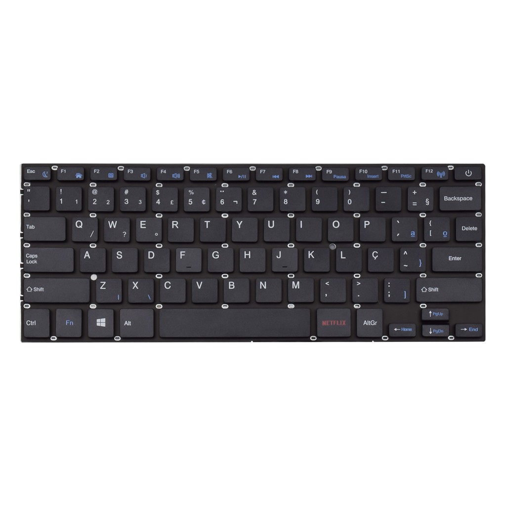 Teclado para Notebook Compaq Presario cq25 cq-25-CQ-25 | Preto ABNT2 - Computers & Accessories