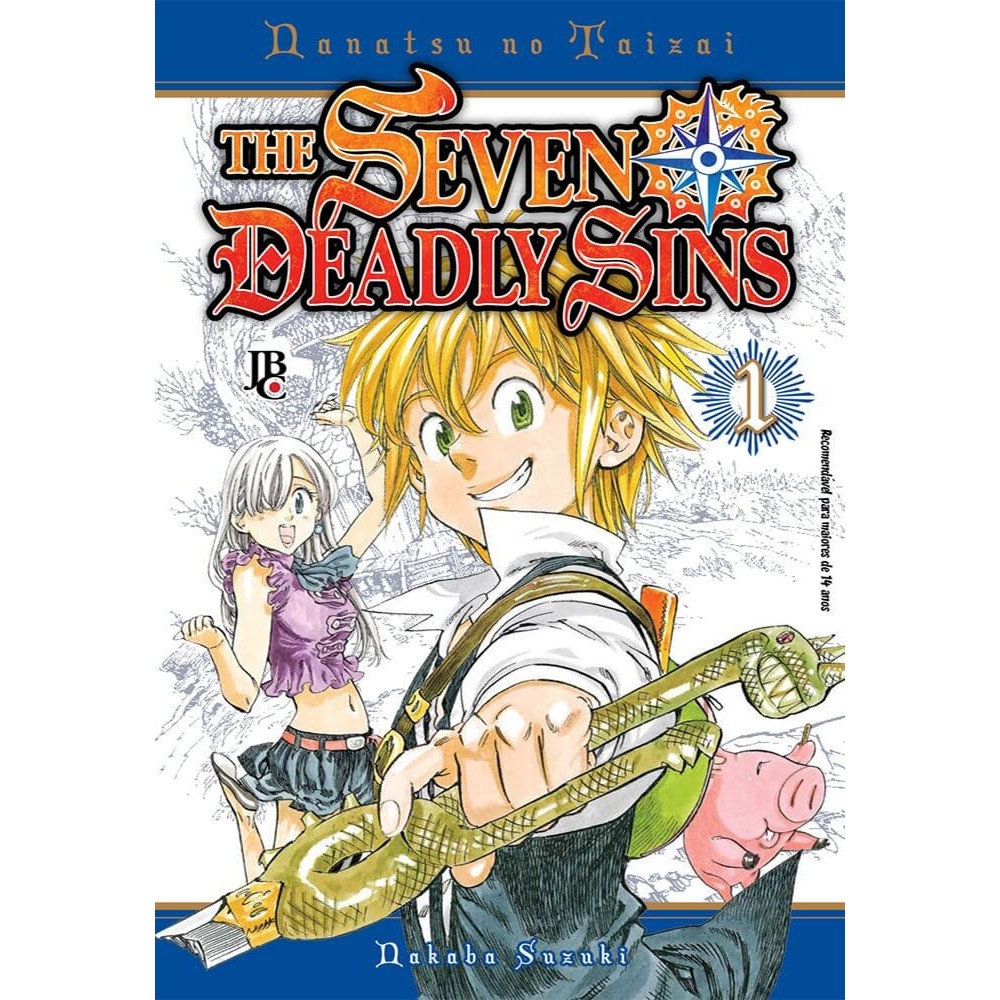 Mangá - The Seven Deadly Sins - Vol. 1 - Novo/Lacrado em Oferta na Shopee