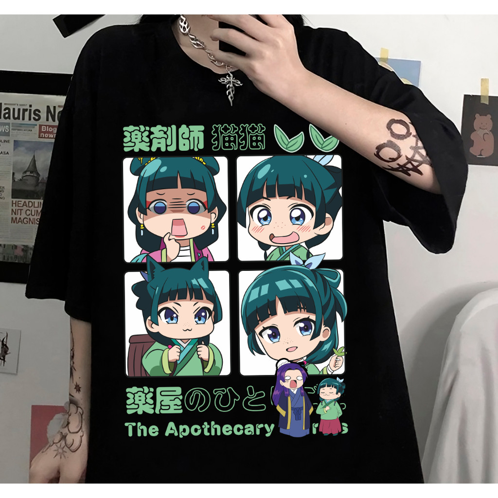 Camiseta The Apothecary - Diários de uma Apotecária - Chibi em Oferta na Shopee