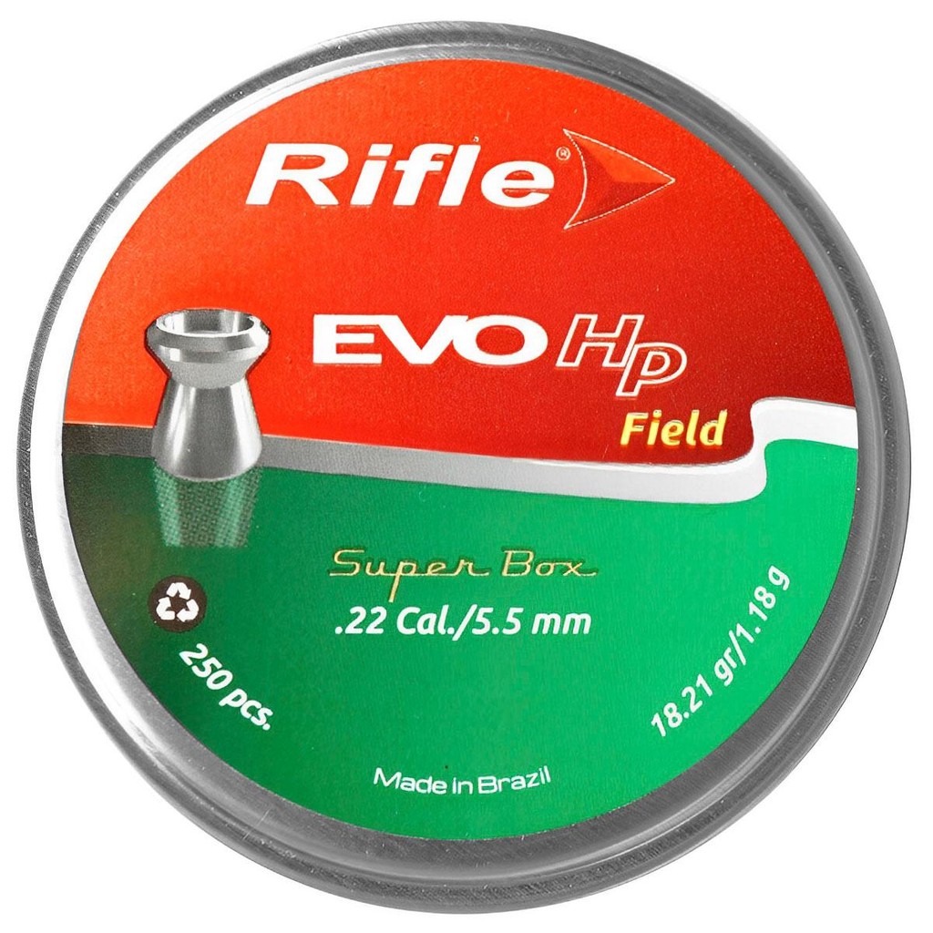 Chumbinho Carabina Espingarda 5.5mm 18.21gr 250un Rifle em Oferta na Shopee