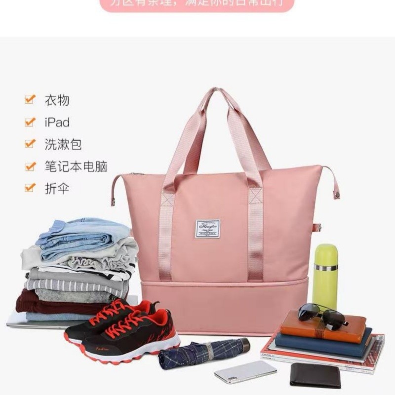 Bolsa de viagem à prova d'água com grande capacidade academia e estilo moderno — imagem 2 de 2
