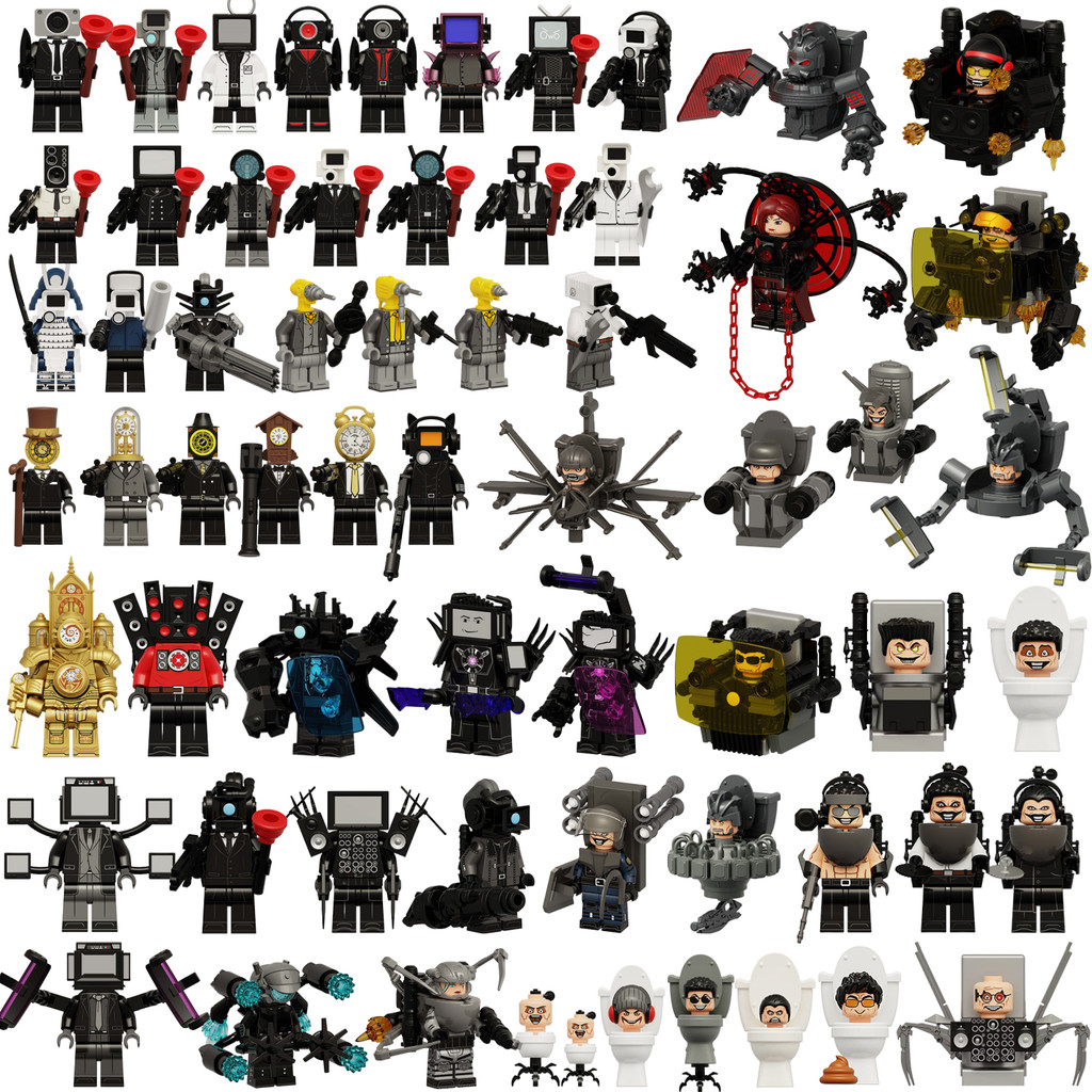 KDL838 KDL837 Action Figure Bloco De Construção Coleção Brinquedos Para Criança em Oferta na Shopee