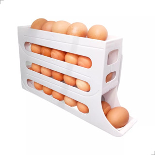 Suporte Porta Ovos Organizador 4 Andares Para Geladeira em Oferta na Shopee