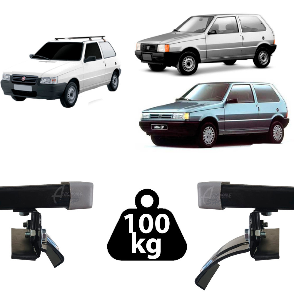 Rack Teto Resistent Sport Fiat Uno 2pts 1984/ 14 LW224 100kg