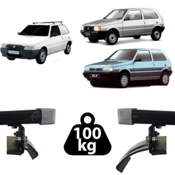 Rack Teto Resistent Sport Fiat Uno 2pts 1984/ 14 LW224 100kg