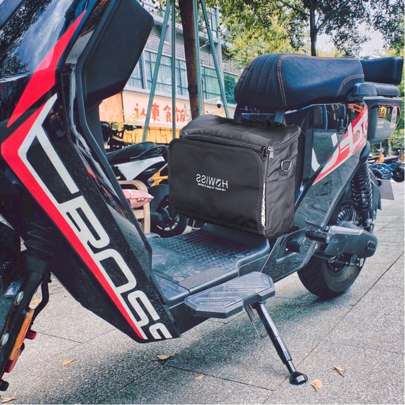 💥COD💥Motocicletas Bolsa Frontal para Bicicleta Elétrica Bolsa de Armazenamento para Motocicleta Bolsa Traseira