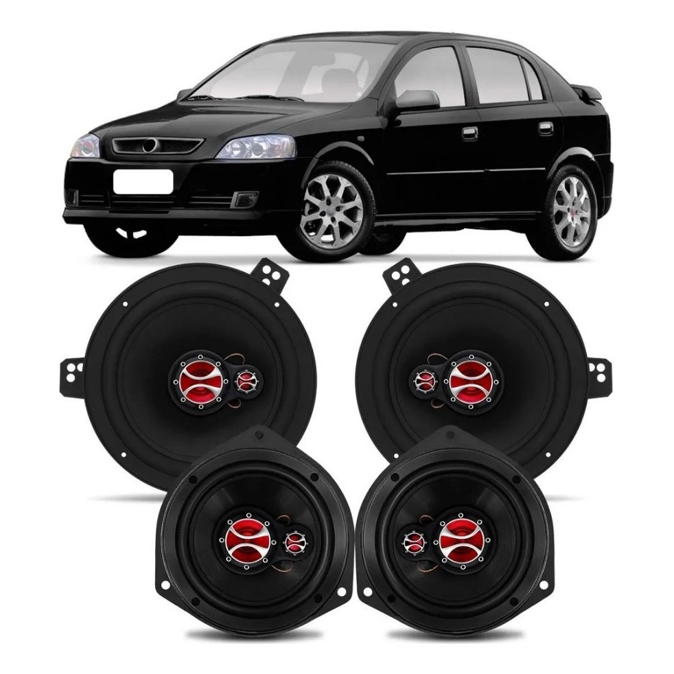 Kit Alto Falante Astra 1998 A 2012 240 W Rms 4 Ohms - Kf.053 em Oferta na Shopee